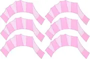 uxcell Silicone Swimming Gloves, 3 Pair Webbed Swim Gloves Finger Frog Type Water Resistance Gear Paddle Fins for Aquatic Training, Pink, S