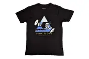 Pink Floyd Unisex Adult Melting Clocks Cotton T-Shirt (Black) - UTRO4485