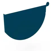 VIC NEW Stratco Smoothline Gutter Stop End Mountain Blue
