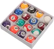 Mini Billiard Balls Set Pool Balls Billiard for Boys and Girls for Children