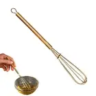 Hand Egg Mixer Sauce Seasoning Stainless Steel Beater Whisk Set for Baking Mini