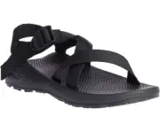 “New” Chaco Men's Z/Cloud Sandal Solid Black - Size 12 (J105593) Hiking Outdoor