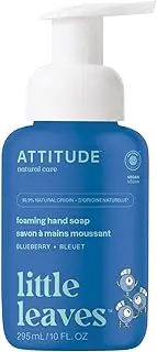 ATTITUDE Natural Foaming Hand Soap for Kids and all Family, Hypoallergenic Biodegradable Vegan and Cruelty-Free, Watermelon and Coco, 295 mL