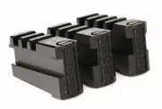 Toledo Pipe 44090 Chuck Jaw Set with Inserts 44715 fit RIDGID® 300 Pipe Threader