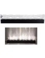 NOGRAX 32.6in Linear Ocean Waves 3D Projection Water Pattern Lamp LED Light NEW