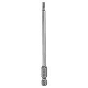 H2.5 Hex Head Drill Bit Wrench 2.5mm Flat Tip 1/4" Shank 110mm Long Magnetic