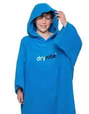 Dryrobe Kids Organic Cotton Short Sleeve Towel Poncho - 5-9 yrs