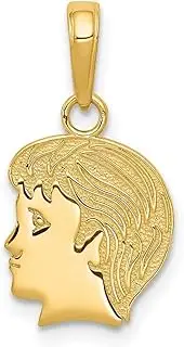 [JewelryWeb] 11mm Gold Teen Charm