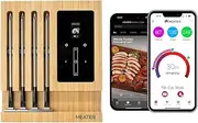 MEATER Block Premium Wireless Smart Meat Thermometer for The Oven Grill Kitchen BBQ Smoker Rotisserie with Bluetooth and WiFi Digital Connectivity