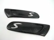 Dry Carbon Side Markers Scuttle Vent Overlay Cover For MINI COOPER F55/F56 S (for: Mini)