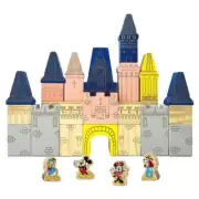 Disney Disneyland Mickey Mouse & Friends 32 Piece Castle Stacking Block Set-NIB