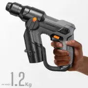 12V Cordless Drill Brushless Electric Impact Hammer W/ Li-ion Battery & Charger