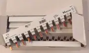 MOELLER / EATON, Z-SV/UL-16/3P-3TE/12 BUSBAR, BOX OF 10, 3 POLE, NEW BUT OLD