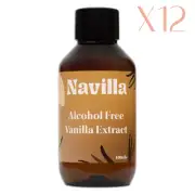 12 PACK - Navilla Alcohol Free Vanilla Extract 100ml (Halal)