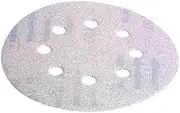 Makita 100 Grit Hook and Loop Punched Sanding Disc, White, 125 mm Pad Diameter (Pack of 10)