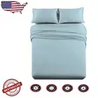 Ultra Soft 170 GSM Flannel Full Bed Sheet Set with Deep Pockets & Pillowcases