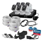 Swann DVR8-5680 8CH 2TB 6 x PRO-4KMQB Enforcer Camera SODVK-856806MQB RRP $1199