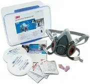 3M PARTICLE WELDING RESPIRATOR KIT 2125 P2 FILTERS HALF FACE GAS FUMES 6000 6225, Medium