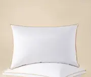 Royal Therapy King White Goose Feathers and Down Pillow, Premium White Bed Sl...
