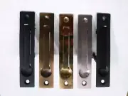 Deltana Edge Pull Pocket Door Lock Oil Rubbed Bronze, Antique, or Polished Brass