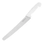 Serrated Pastry Knife White For Dairy Hygiplas Slice Kitchen Dice Cafe Takeaway