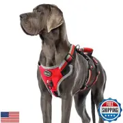 Mihachi Escape Proof Dog Harness - No Pull Dog Harness with Handle, Soft Padd
