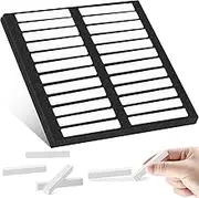 24 Pcs Soft Pastel Drawing Chalk Set Square Sketch Chalk Non-toxic Artist Pastel Sticks for Professional Artists Students and Art Lovers(White)