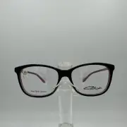 SMITH OPTICS Jaden VC8 Black Fuchsia Womens Semi Cat Eye Eyeglasses 53-15-135