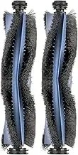 MIBUMIKI (2 Pieces) Replacement Main Brush Compatible With Eufy X10 Pro Omni/ E35 Robot Vacuum, Replacement Parts Accessory Kit, 2 Brush Rollers