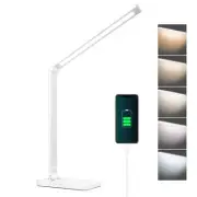 LED Desk Lamp for Home Office,Touch Desk Light 5 Light Modes 3 Brightness,Fol...