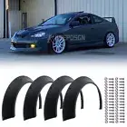 4.5" Fender Flare Mudguard Extra Wide Body Wheel Arch Mudguard For Acura Integra