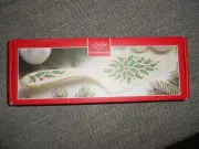 LENOX Dessert Pie Cake Server Holiday Holly Design NEW. Available BIN #800938