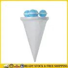 Laundry Mesh Filter Bag Washing Machine Hair Catcher Lint Remover (Blue) *AU