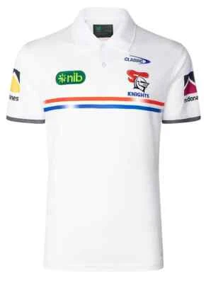 Newcastle Knights 2025 NRL Mens Players Polo Shirt Sizes S-7XL BNWT