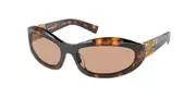 Miu Miu MU14ZS 14L90H Women’s Sunglasses Tortoiseshell Size 59