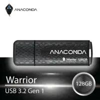 在飛比找momo購物網優惠-【ANACOMDA 巨蟒】Warrior 128GB USB