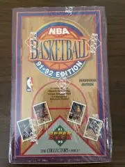 1991-92 Upper Deck Basketball Sealed Wax Box 36 Packs Michael Jordan