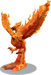 D&D Icons of the Realms Miniatures Elder Elemental Phoenix