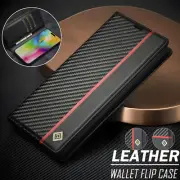 For iPhone 16 15 14 13 12 11 Pro Max 8/7 Plus XR Case Leather Wallet Flip Cover