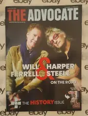 OUT / ADVOCATE 2 in 1 Magazine Sep/Oct 2024 LUKE EVANS Cover Will Ferrell NEW!!