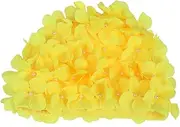 Anneome Swimming Caps for Women Shower Hat for Kids Swim Cap for Yellow Hat Hat Floral Petal Swim Cap Womens Shower Swim Hats for Women Comfortable Shower Cap Child