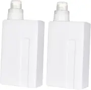 KAILIKETIY Set of 2 Empty Laundry Detergent Bottles 1000ml Storage Containers for Washing Liquid Shower Gel