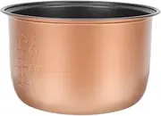 2L Electric Rice Cooker Inner Pot Non Stick Rice Cooker Inner Pot Size18.50X18.50X10.80cm/7.27X7.27X4.24in