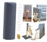 Cat Scratch Furniture Protector Keep Couch Sofa M(80"x15.8") Deep Grey