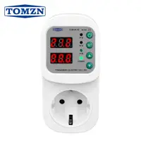 在飛比找蝦皮購物優惠-Tomzn 自動電壓電流保護插座 AC 110V 220V 