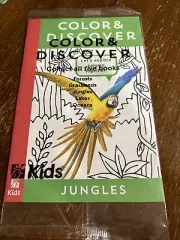 2024 Chick-fil-A Kids Meal Book "Color & Discover" Jungles NEW
