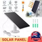 4W Solar Panels for Eufy Eufycam Cam E/2C/E/2 Pro Wall Mount + 9.8ft Power Cable