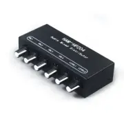 Stereo Audio Mixer Distributor Signal Selector switcher 2 Input 4 output Aux