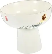 Cabilock Unique Footed Ice Cream Bowl Kitchen Pudding Cup Stylish for Parties Bars Homes