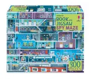 Usborne Book and Jigsaw Spy Maze by Sam Smith Paperback Book